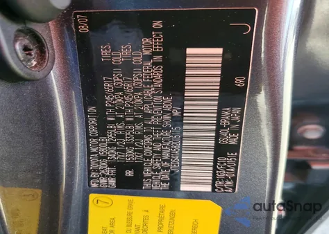 2008 Toyota Highlander z USA, uszkodzony, nr VIN JTEDS41A582015115